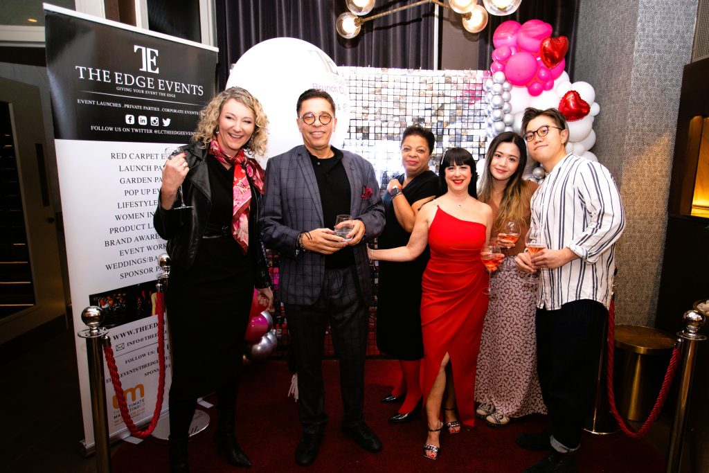Our team alongside Lyn - event organizer 